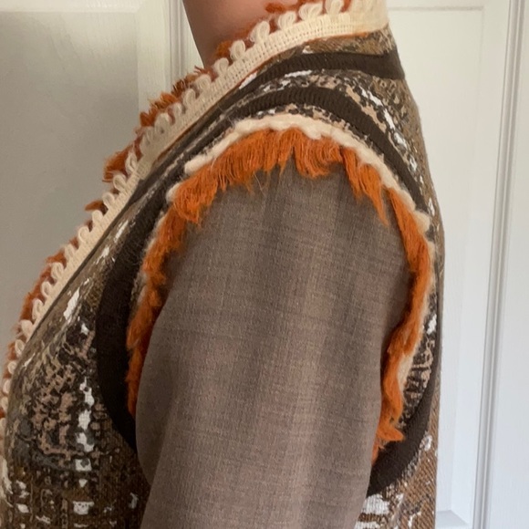 Tory Burch Multi Fabric Multi Color Jacket - Picture 4 of 9